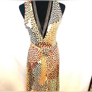 Banana Republic Multicolor Sleeveless Dress